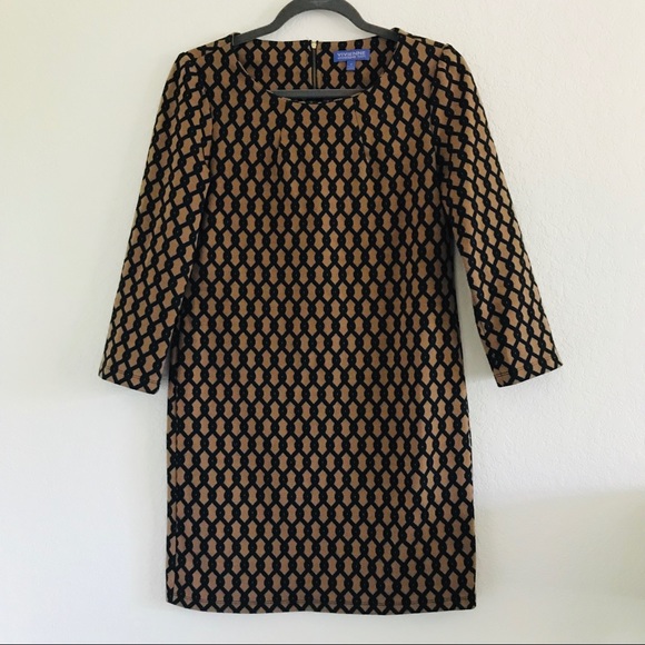 Vivienne Tam Dresses & Skirts - Vivieene Tam Shift Geometric Chain Print Dress